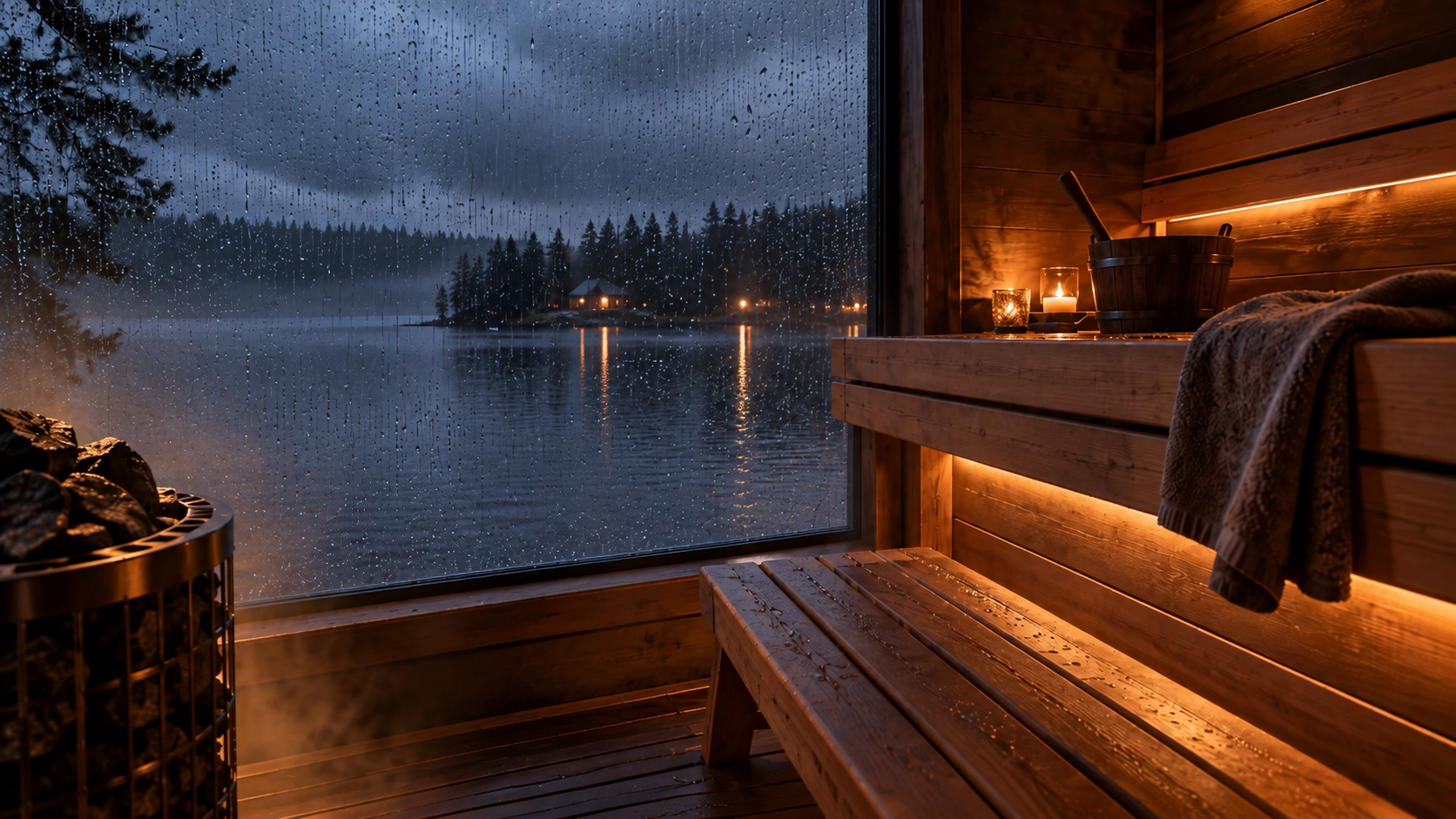Rainy evening